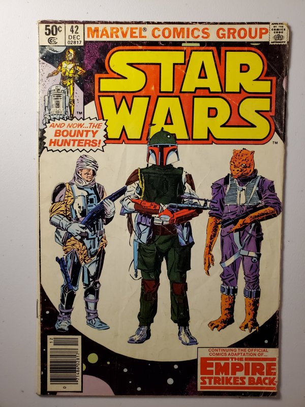 Star Wars #42 (1980) 1st Boba Fett VG- newsstand