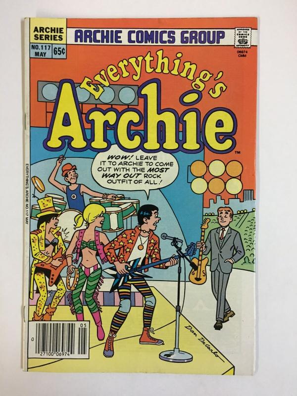 EVERYTHINGS ARCHIE (1969-1991)117 VF-NM May 1985 COMICS BOOK