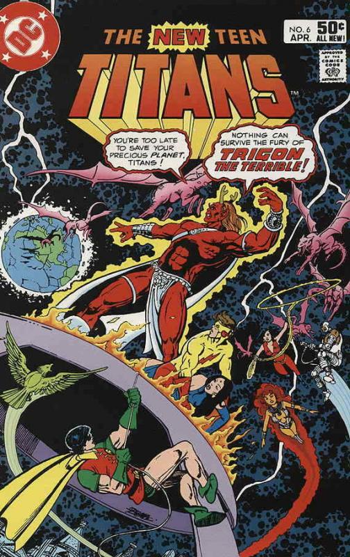 New Teen Titans, The (1st Series) #6 FN; DC | save on shipping - details inside