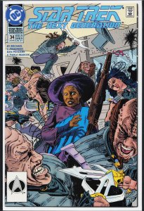 Star Trek: The Next Generation #34 (1992) Star Trek: The Next Generation