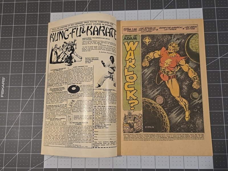Strange Tales #178 Warlock Story—Full ?'s In Description Marvel Comics Feb-1975