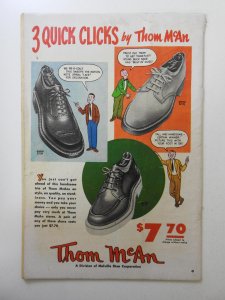 Mr. District Attorney #34 (1953) VG-! Cover detached top staple, moisture stain