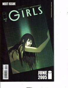 Girls By The Luna Brothers Image Comic Book # 1 NM 2nd Print Variant Indie AK47