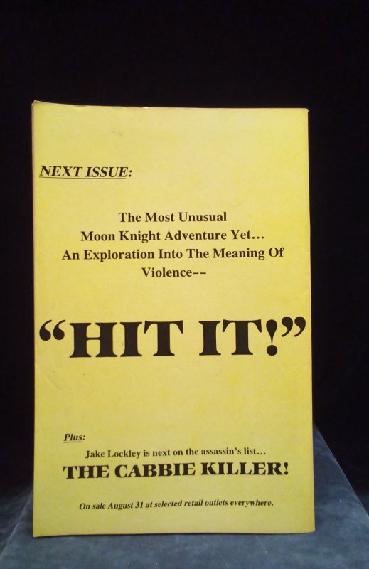 Moon Knight #188 Bill Sienkiewicz Lenticular Homage Cover (2017)