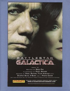 Battlestar Galactica #3 NM B&W Variant Cover Dynamite Comics 2006