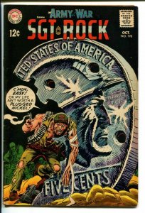 OUR ARMY AT WAR #198-SGT. ROCK-COOL ISSUE FN 