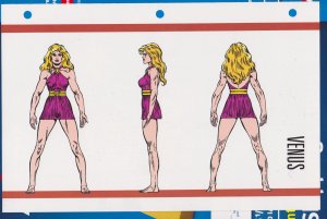 Official Handbook of the Marvel Universe Sheet- Venus