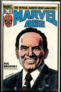 Marvel Age #22 (1985) Iceman