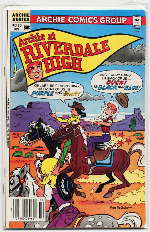 Archie at Riverdale High #93 (1983) Archie