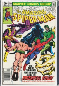 The Amazing Spider-Man #214 (1981) Spider-Man