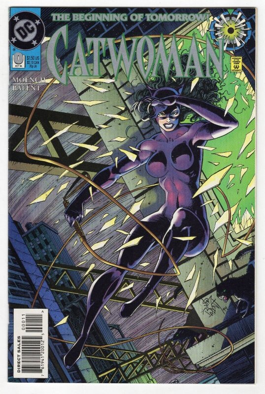 Catwoman #0 VINTAGE 1994 DC Comics GGA w/ Mortal Kombat II Ad