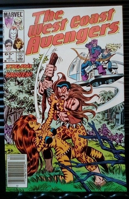 West Coast Avengers #3 Direct Edition (1985)