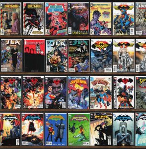 Huge Lot 140+ Comics with Superman / Batman, Batman And Robin, Jla & More!