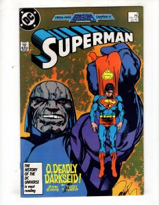 Superman #3 Direct Edition (1987) 8.5-9.0 DARKSEID! John Byrne