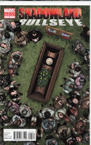 Shadowland: Bullseye Second Print Cover (2010) Daredevil