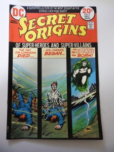Secret Origins #5 (1973) FN Condition