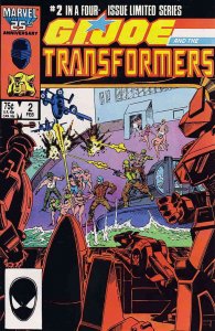 G.I. Joe and the Transformers #2 VF ; Marvel