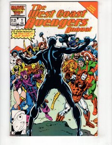 West Coast Avengers Annual #1 Direct Edition (1986)    / ID#041