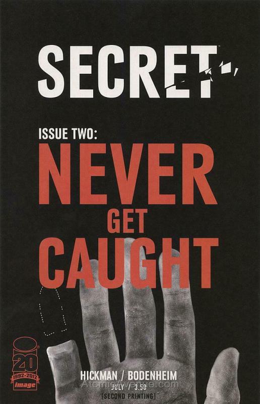 Secret (Image) #2 (2nd) VF/NM; Image | save on shipping - details inside