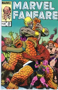 Marvel Fanfare 20 21 Set Thing/Hulk Jim Starlin  9.0 (our highest grade)