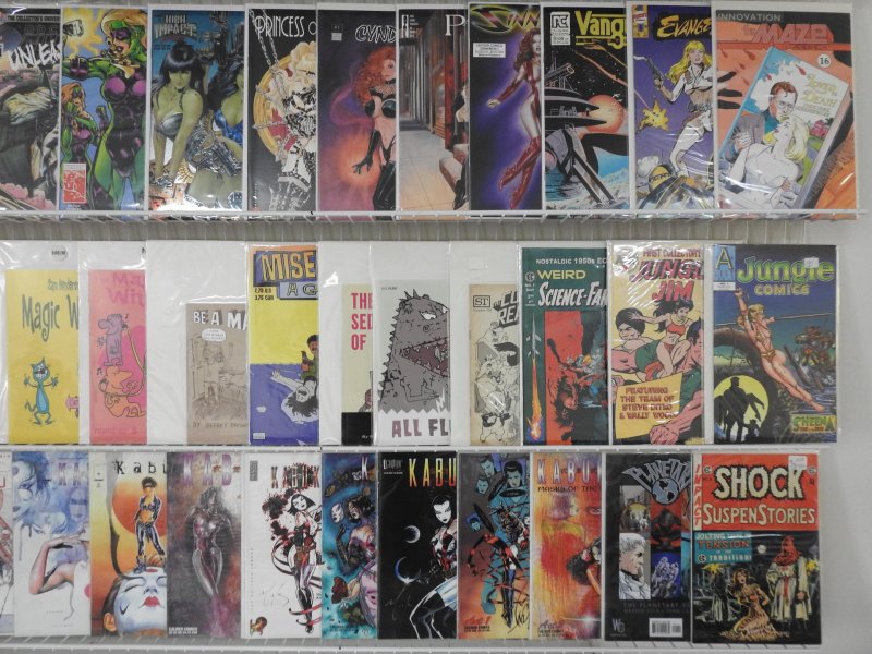 Huge Lot 150+ Comics W/ Kubuki, Shi, Charlie Chan+ Avg VF- Condition!!