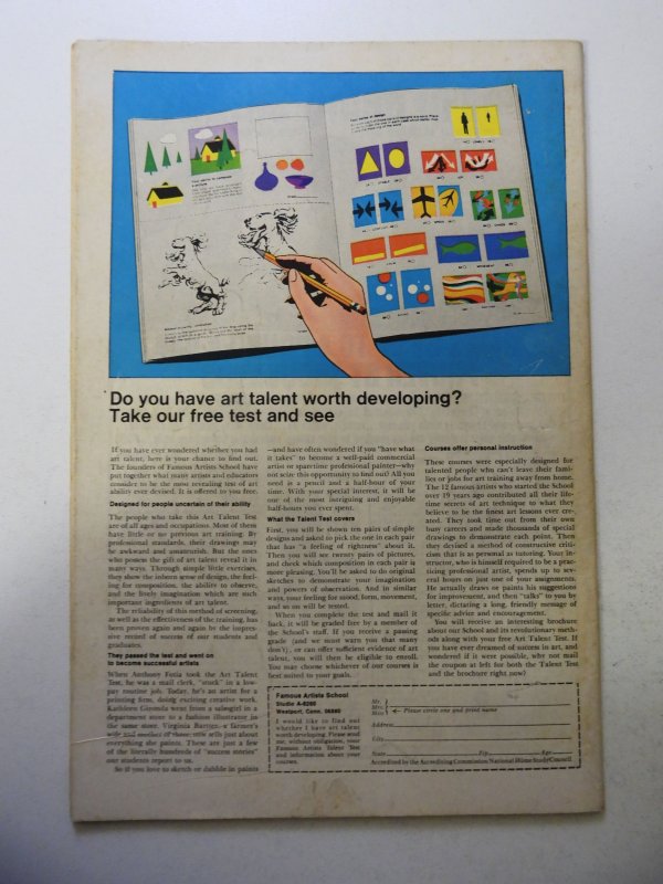 The Avengers #71 (1969) VG/FN Condition stain bc