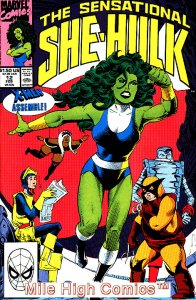 SHE-HULK  (1989 Series)  (SENSATIONAL SHE-HULK)(MARVEL) #12 Fair Comics 