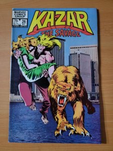 Ka-Zar The Savage #26 ~ NEAR MINT NM ~ 1983 Marvel Comics