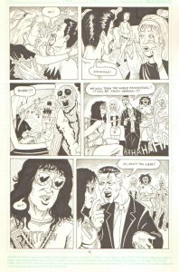 Fartman Meets the Fragmatic Four Complete 8 Page Story - Howard Stern - art by ?