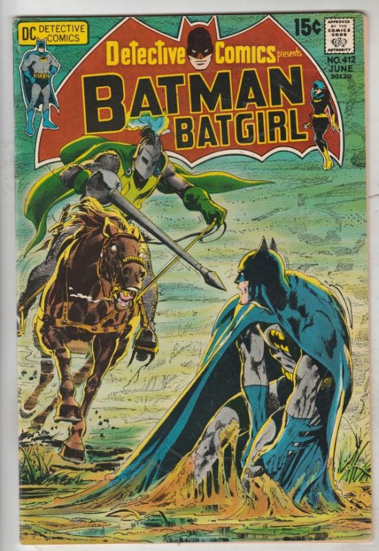 Detective Comics #412 (Jun-71) NM- High-Grade Batman