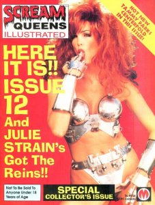 Scream Queens Illustrated Issue #12A VF/NM ; Market Square | Julie Strain