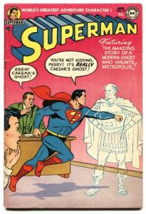 SUPERMAN  #91-1954 Superman Stamp-Golden-Age FN-