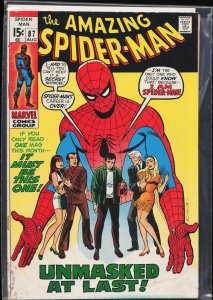 The Amazing Spider-Man #87 (1970) Spider-Man