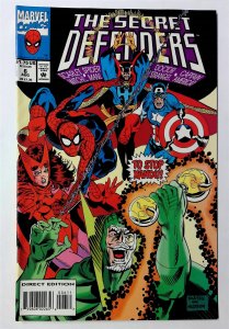 The Secret Defenders #6 (Aug 1993, Marvel) FN/Vf