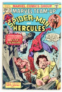 Marvel Team-Up #28 Spider-Man Hercules VG