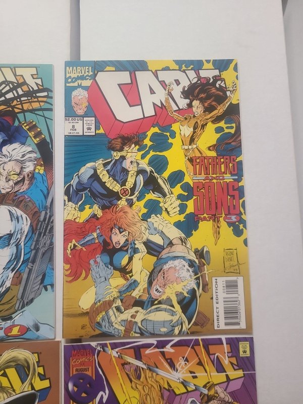 Cable (Vol 1 1993-2002) Comic Book Lot #6 #8 #9 #22 NM