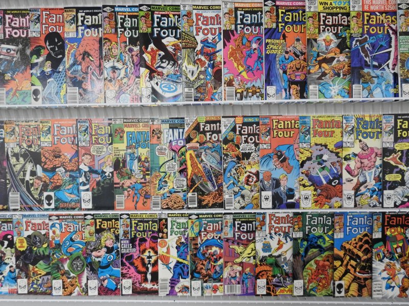 Huge Lot of 180+ Comics W/ Thor, Fantastic Four, Conan Avg. FN+ Condition!