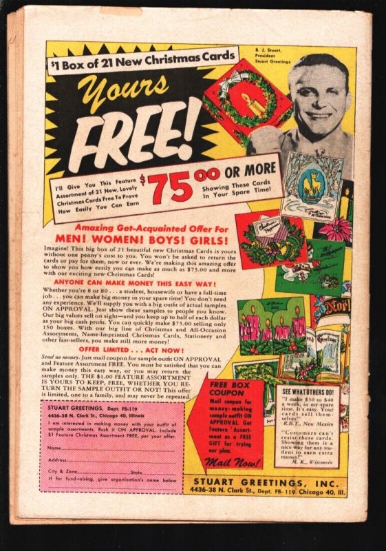 Out Of The Night #17 1954-ACG-Ken Landan horror art-Pre-code terror-Pixie vs ...