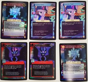 My Little Pony Ccg / TCG 1000 + cards ; 16 Láminas (2014) 