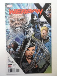 Weapon X #1 (2017) VF/NM Condition! Signed w/ no cert!