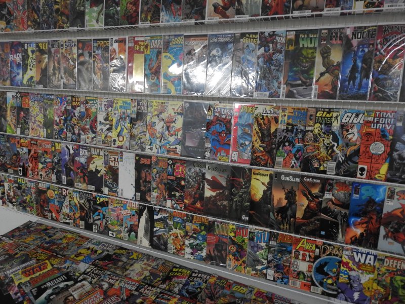 Huge Lot 180+ Comics W/ Spider-Man, Transformers, Spawn, +More! Avg FN/VF Cond!