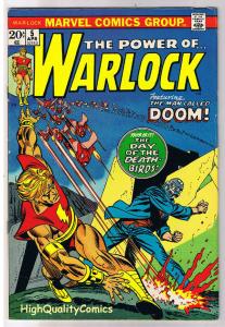 WARLOCK #5, FN+, Power of, Doom, Death Birds, 1972, more in store