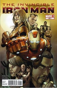 Invincible Iron Man #500.1 (2011)  NM+ to NM/M  original owner