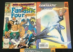 FANTASTIC FOUR 3PC LOT (VF) ACTS OF VENGEANCE!! ULTIMATE!! 1989-08