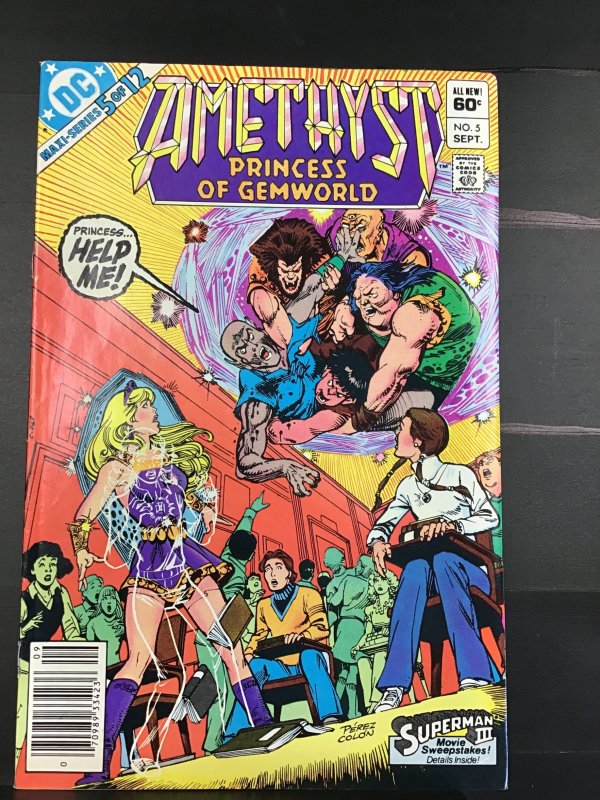 Amethyst, Princess of Gemworld #5 Newsstand Edition (1983) ZS