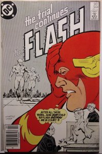The Flash #344 CPV Newsstand Edition (1985)