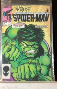 Web of Spider-Man #7 Direct Edition (1985)
