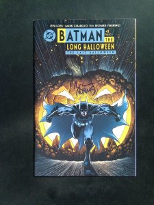 BATMAN LONG HALLOWEEN LAST HALLOWEEN #3 VARIANT DC SIGNED ARTHUR ADAMS W/COA