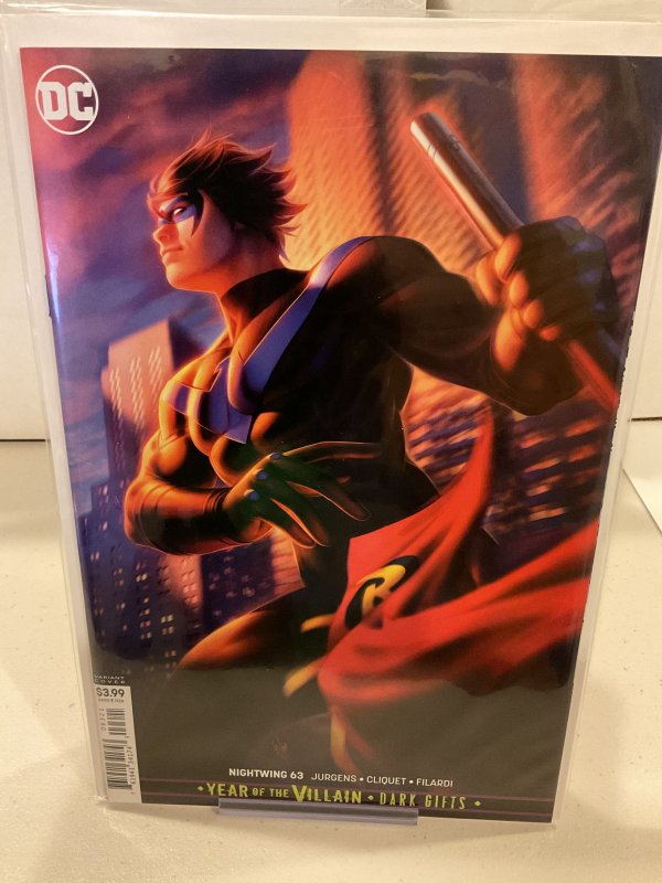 Nightwing #63  Warren Louw Variant!  2019  9.0 (our highest grade)