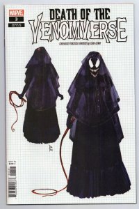 Death Of Venomverse #3 Rod Ries Design Variant (Marvel, 2023) NM